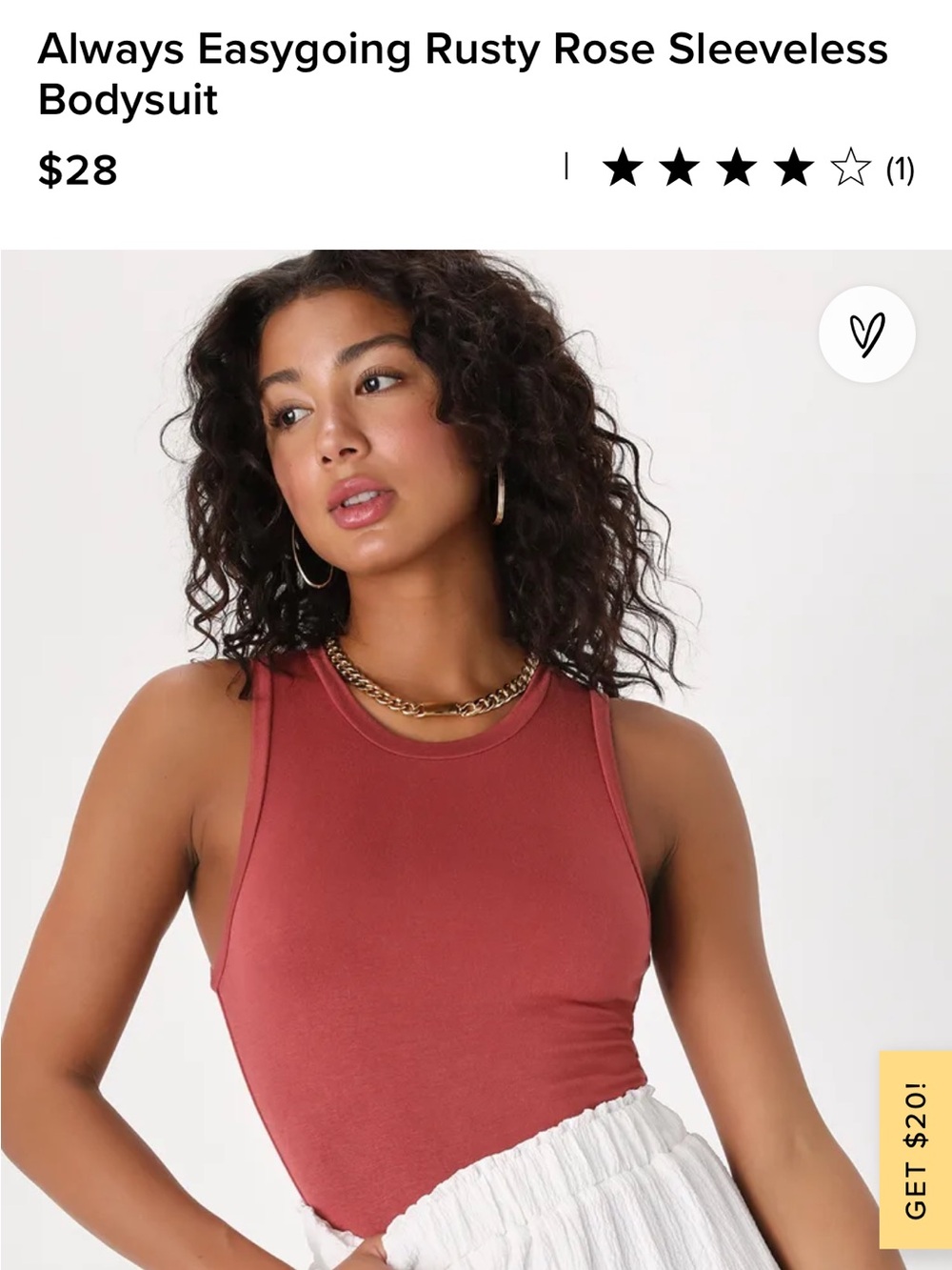 Lulus dusty rose bodysuit